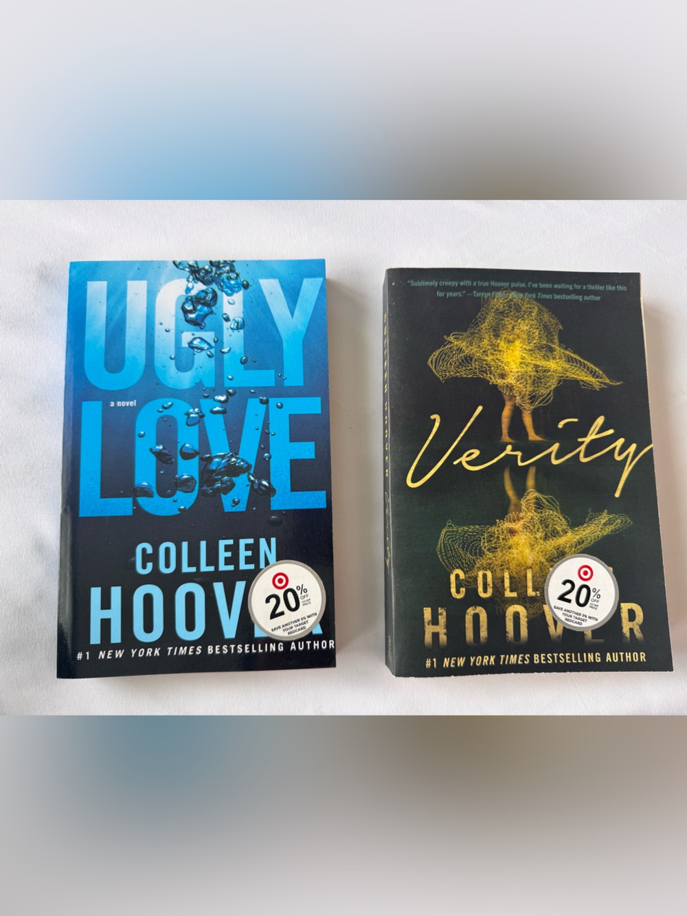 Colleen Hoover “Verity” and “Ugly Love” books NEW